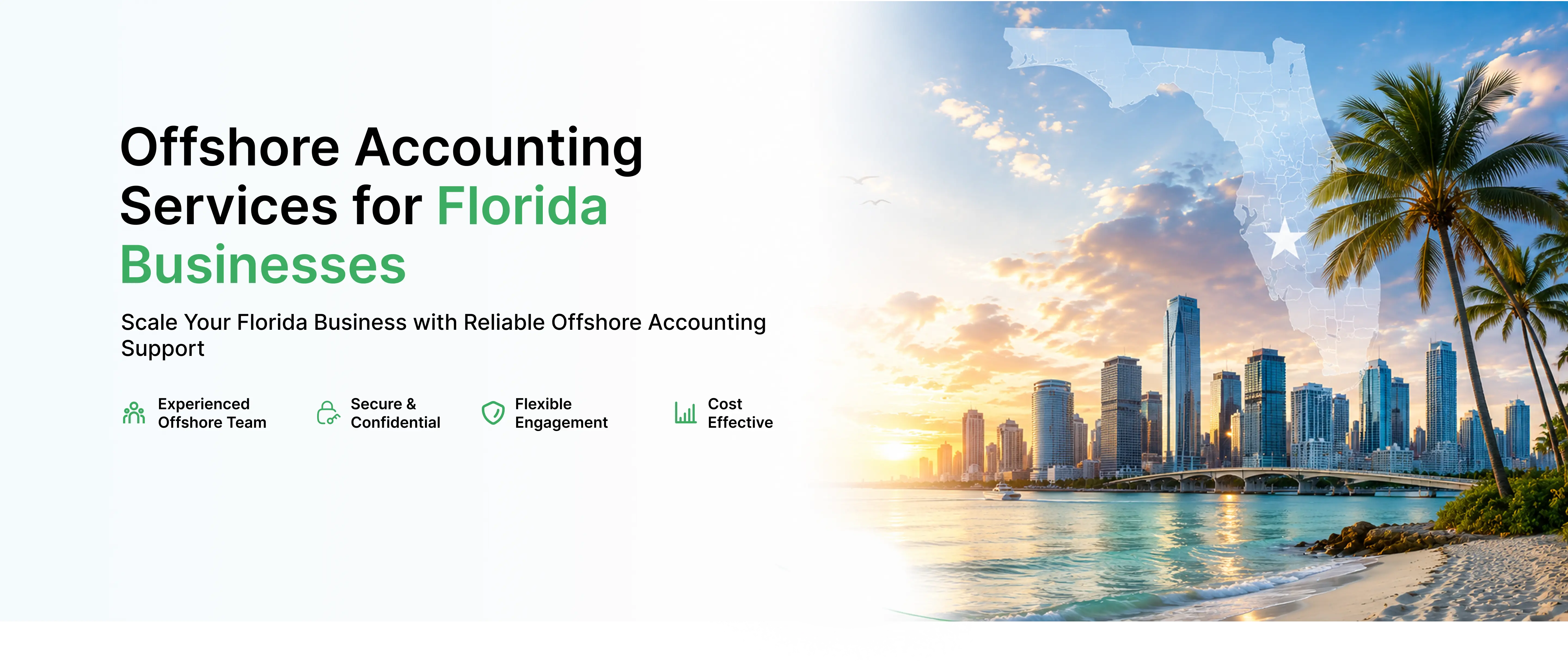 Offshore accounting services for Florida businesses - Miami skyline